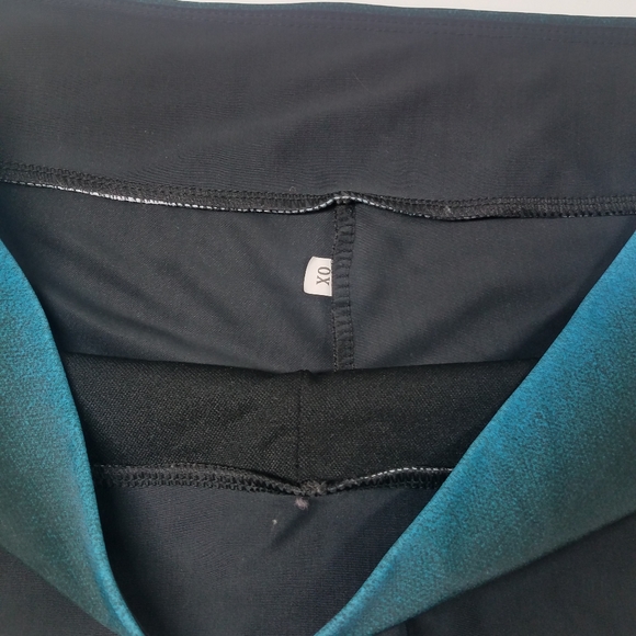 Ombre Blue and Black 2 Piece Bathing Suit - Picture 7 of 13